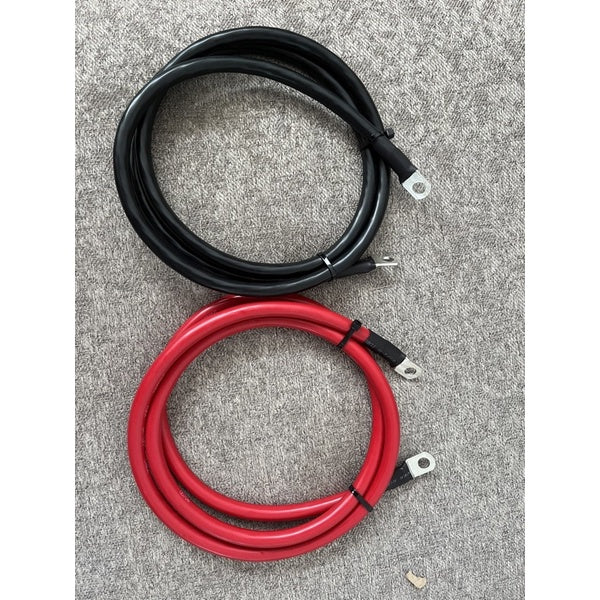 35mm 2AWG Battery Cable Wire 1.5m with Lugs