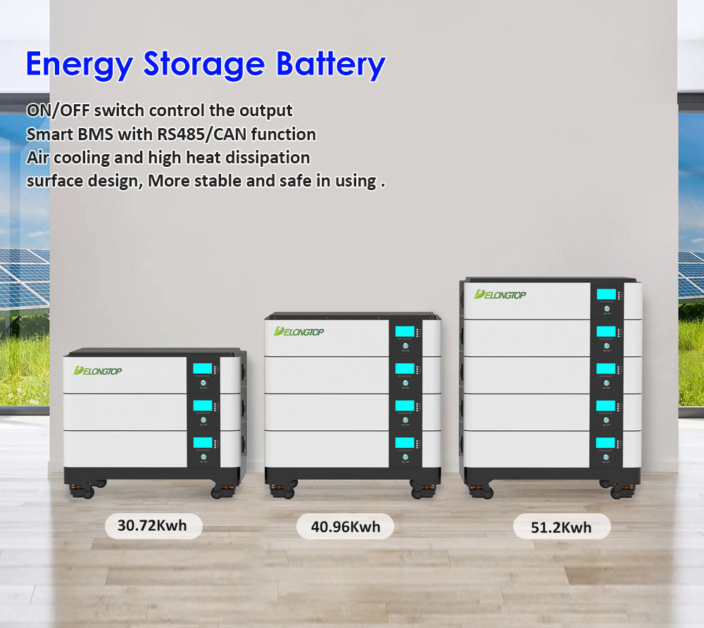 Delongtop Lithium Stackable Battery - 300AH 51.2v