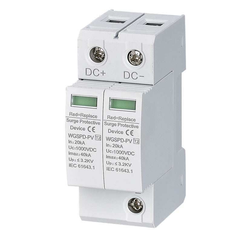 DC SPD 2P 500V / 600V / 1000V 40KA Surge Protection Device
