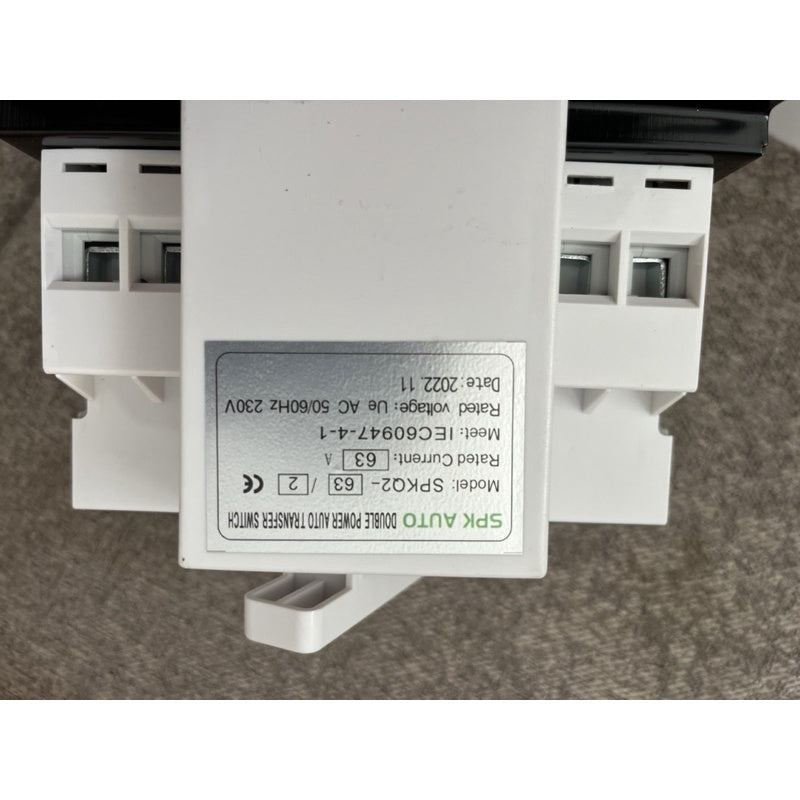 Automatic Transfer Switch 63A / 125A 2P