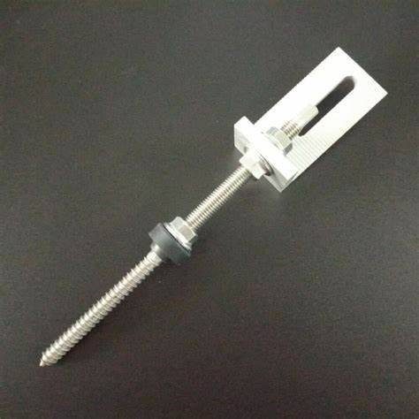 Solar L-Foot with Hanger Bolt