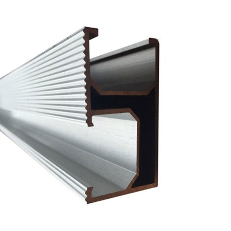 Solar Panel Aluminum Railings 1.2m (2pcs)