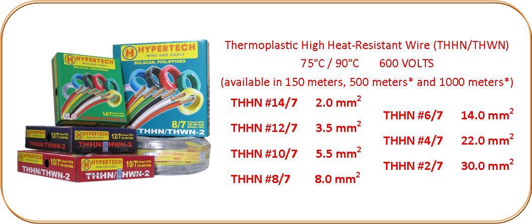 HYPERTECH THHN/THWN AC WIRE