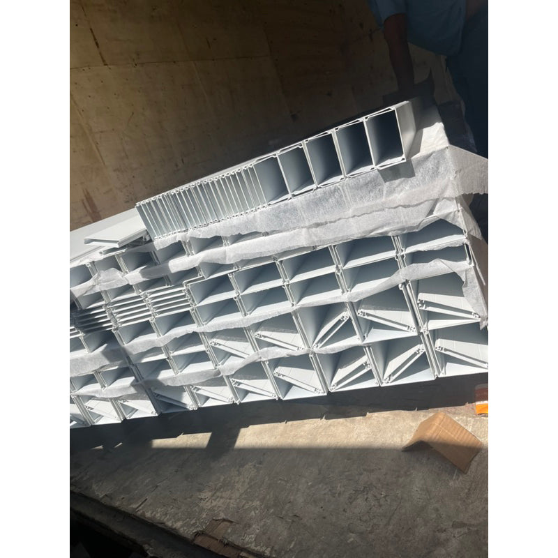 Aluminum Cable Tray Powder Coated 60 x 30mm , 30 x 30mm, 75 x 50mm, 100x50mm, 100x100mm, 150x100mm