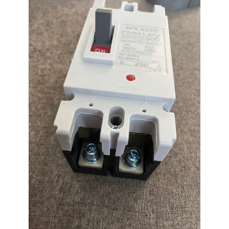 DC MCCB Battery Breaker 125A / 160A/ 200A / 250A