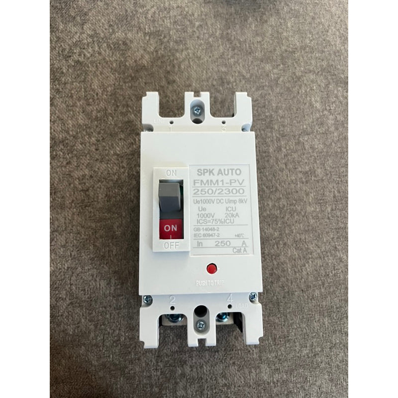 DC MCCB Battery Breaker 125A / 160A/ 200A / 250A