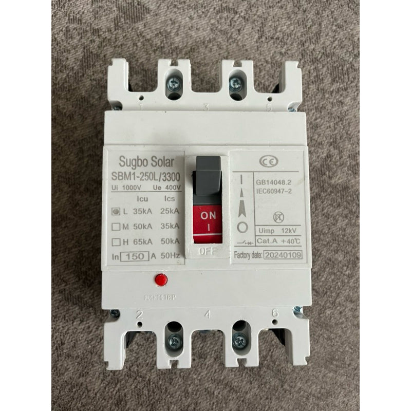 AC MCCB Breaker 400V 3P 100A/150A/200A