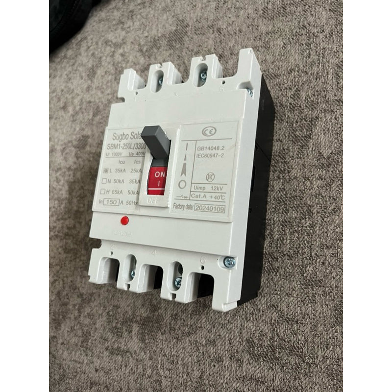 AC MCCB Breaker 400V 3P 100A/150A/200A