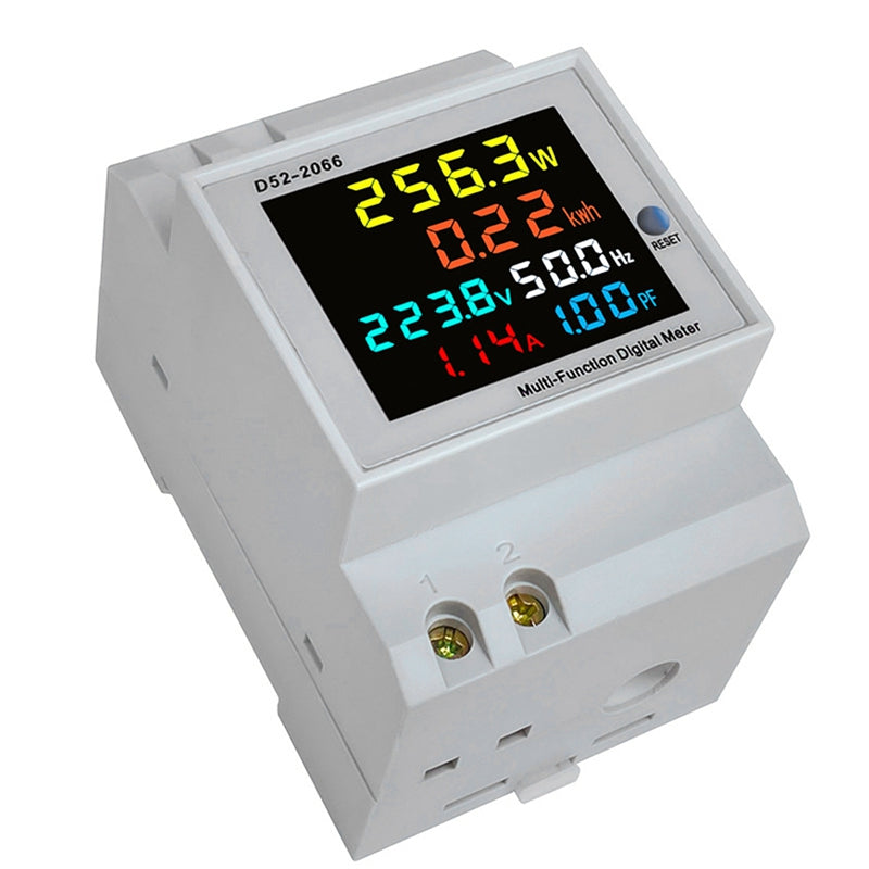 AC Monitor Wattmeter 8 in 1 220v-240v